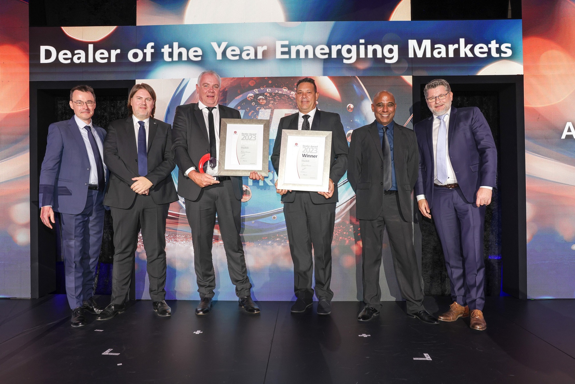 Nors awarded as Dealer of the Year and Service of the Year for UD Trucks Emerging Markets 2023